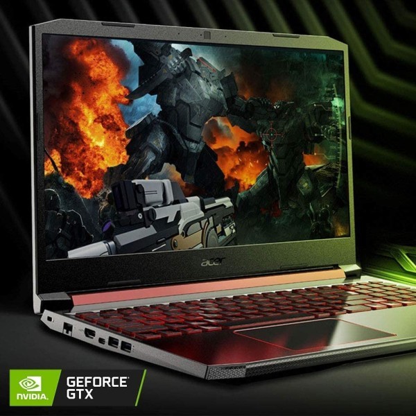 Acer 宏碁 Nitro5 游戏笔记本电脑,* 9代英特尔酷睿 i5-9300H,NVIDIA GeForce GTX 1650,15.6英寸全高清IPS 显示屏,WiFi6,Waves MaxxAudio,背光键盘(16GB R
