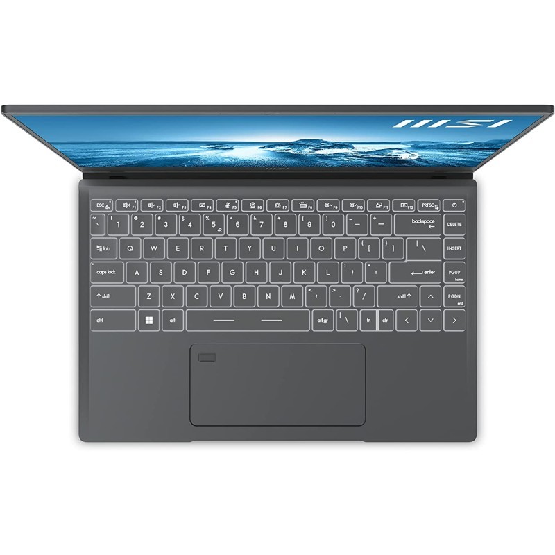 MSI 威望 15.6英寸 FHD 超薄轻便专业笔记本电脑:英特尔酷睿 i5-1240P GTX1650 16GB LPDDR4X 512GB NVMe SSD,Thunderbolt 4,Micro SD读卡器,Win11:碳灰色 A