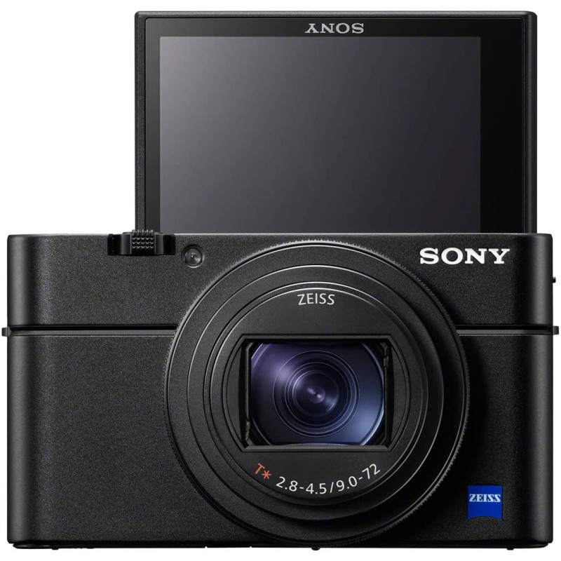 索尼 RX100 VII高级紧凑型相机,带 1.0型堆叠 CMOS传感器(DSCRX100M7)仅机身